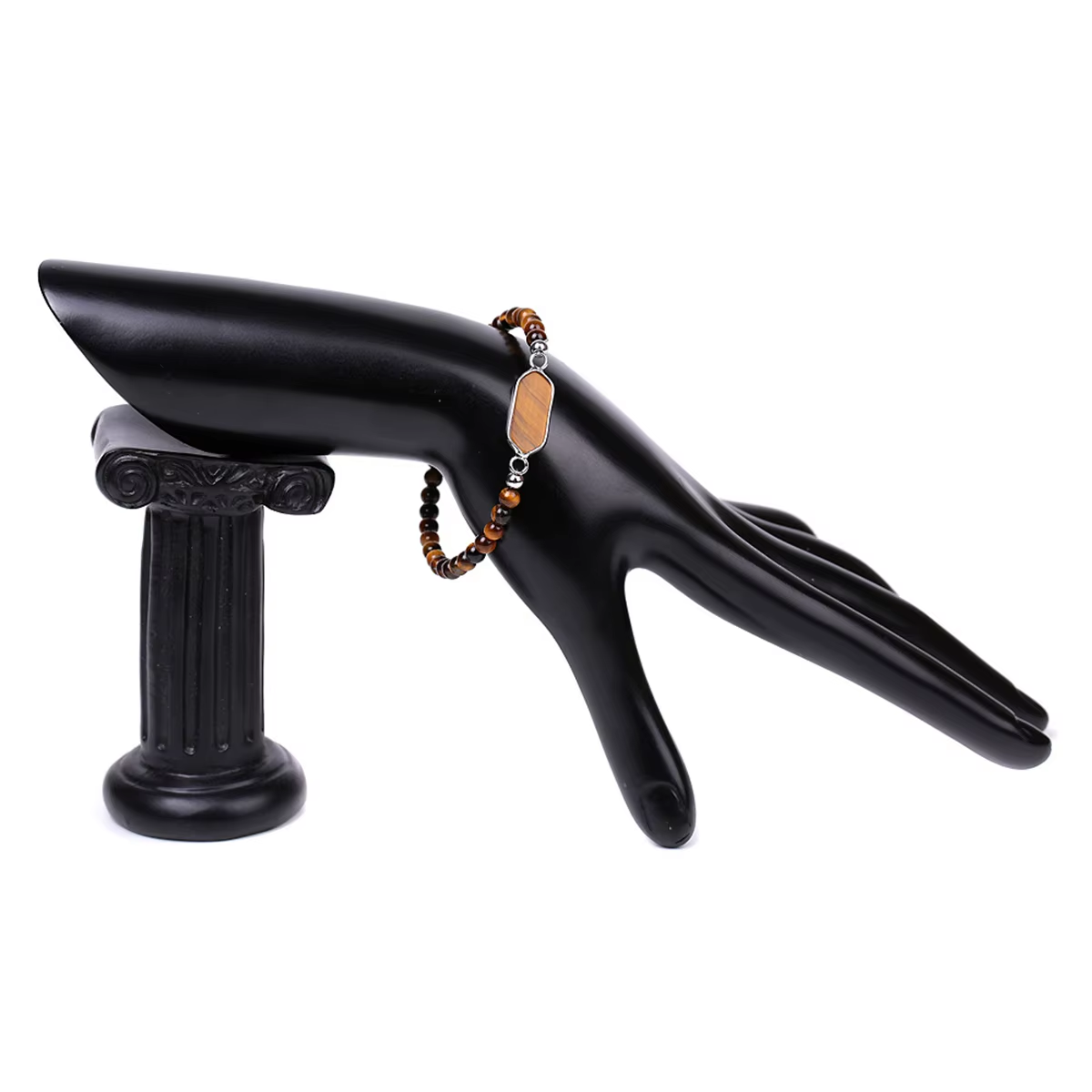 Silver Star Moonfire – dámské náramky, hnědá, Tiger Eye - Obrázek 2