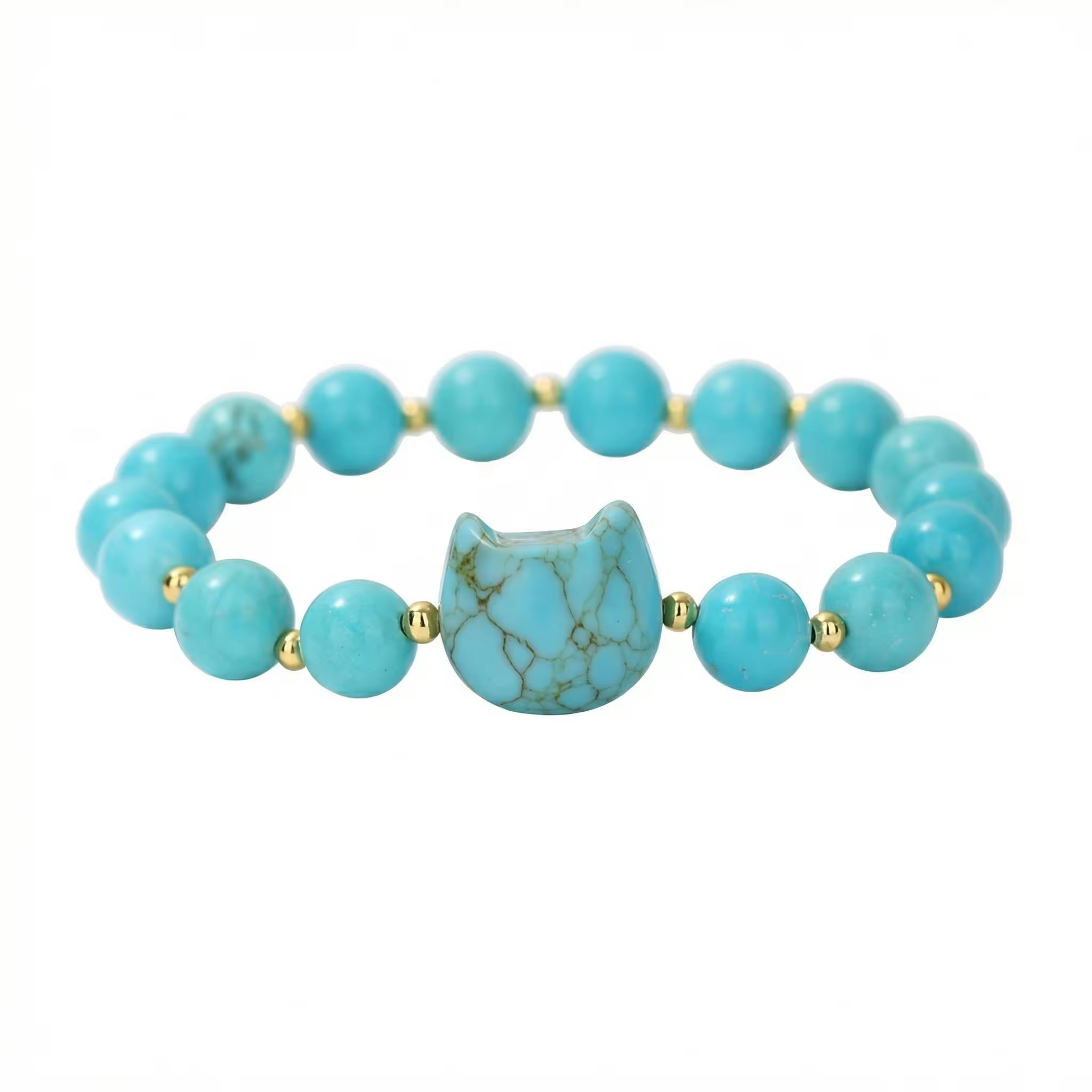 Silver Star Amberlight – dámské náramky, modrá, Syn.Turquoise